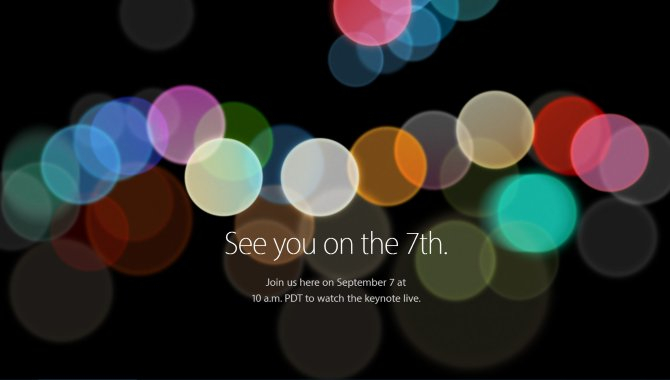 Officielt: Apple holder iPhone 7-event den 7. september
