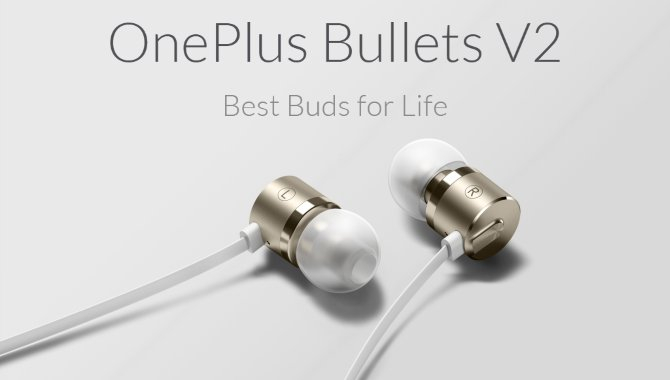 OnePlus’ nye produkt er in ear-headsettet OnePlus Bullets V2