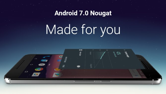 Android 7.0 Nougat ruller ud til de første telefoner