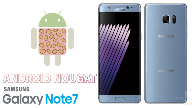 Galaxy Note 7 får Android Nougat inden for få måneder