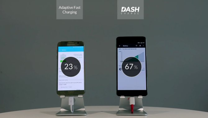 OnePlus 3 slår Samsung Galaxy S7 i hurtigopladning