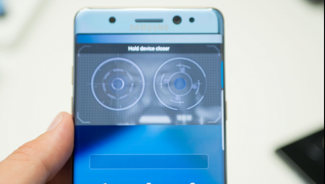 Så sikker og hurtig er øjenscanneren på Samsung Note 7