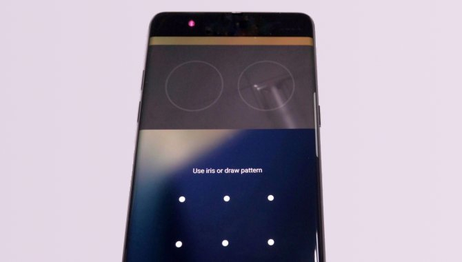 Sådan vil iris-scanneren i Samsung Galaxy Note 7 virke