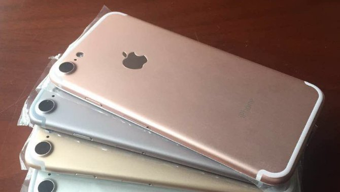 Nyt billede afslører iPhone 7 i alle fire farver