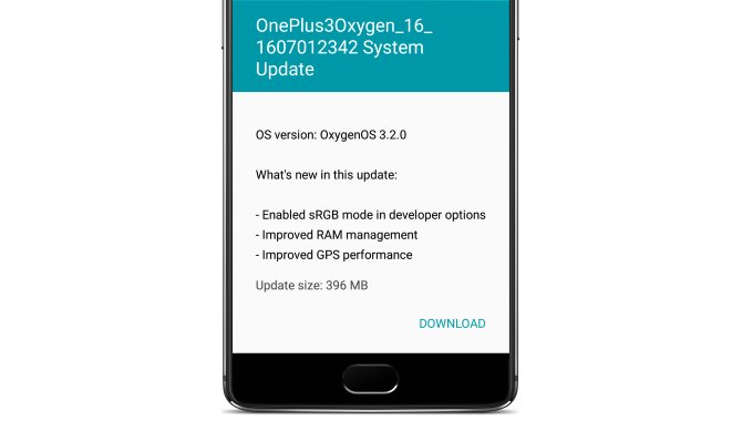 OnePlus 3 får nu den første større opdatering