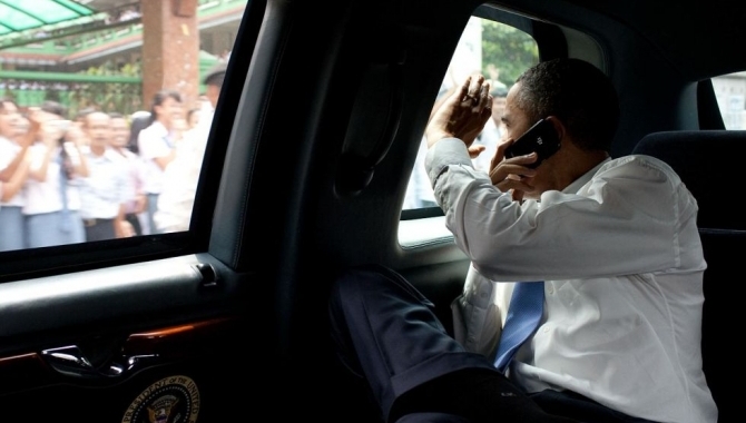 Obama vrager Blackberry til fordel for Android
