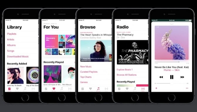 Apple giver Apple Music et stort designløft