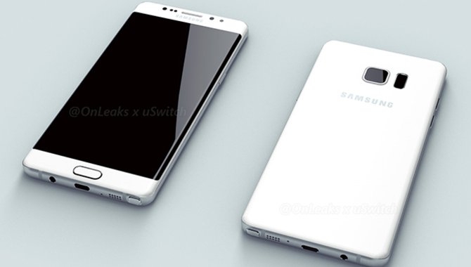 Første kig på den kommende Samsung Galaxy Note 7 edge