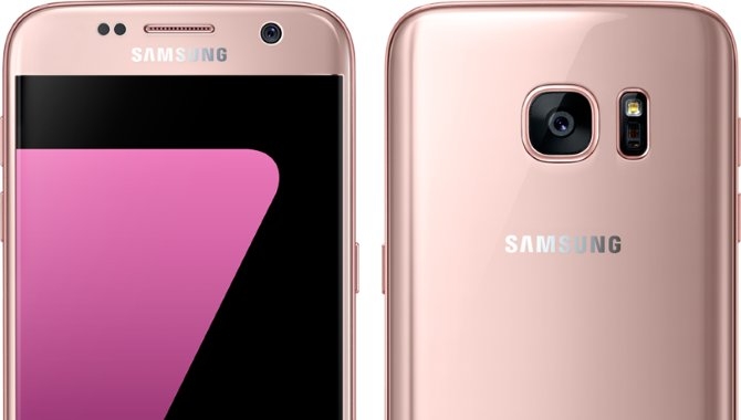Samsung Galaxy S7 edge i pink kan nu købes i Danmark