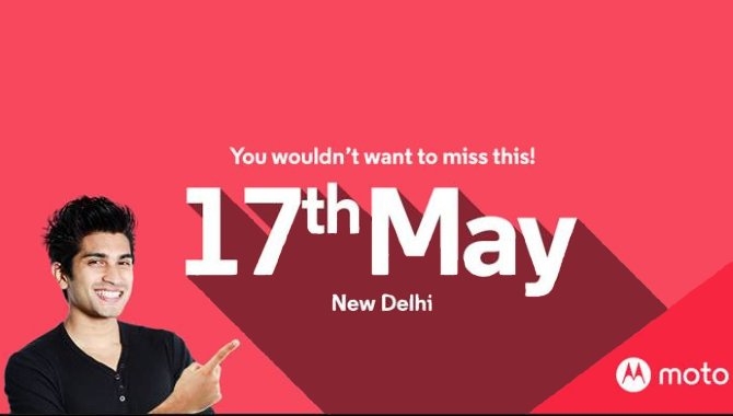 Motorola inviterer til event den 17. maj