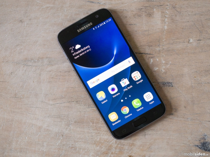 Samsung Galaxy S7: Forfinet til