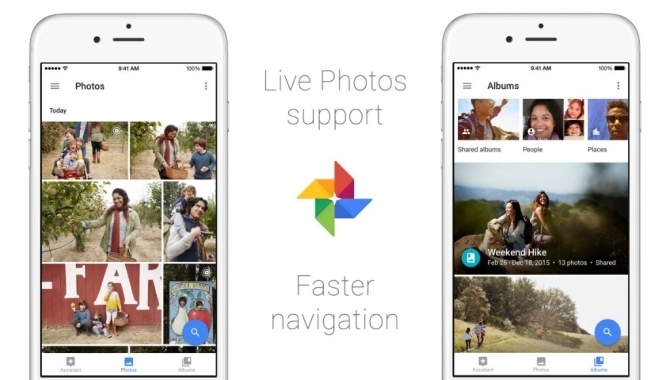 Google Fotos virker nu med Apples Live Fotos