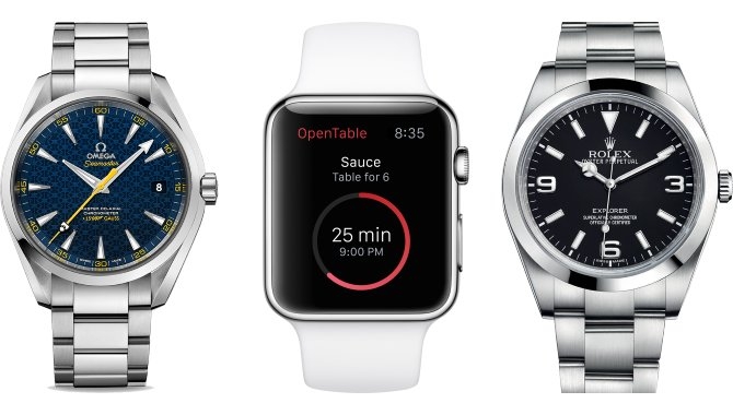 Smartwatches sælger nu bedre end schweiziske ure