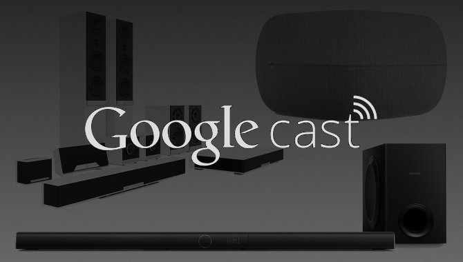 Nu kommer alle højttalerne med Google Cast-teknologien