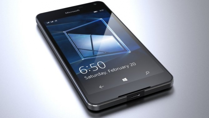 Billeder og info om prisvenlig Microsoft Lumia 650 ude