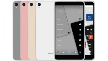 Rendering af Nokias første Android-smartphone lækket