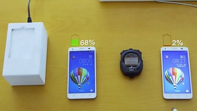 Huawei demonstrerer 10 gange hurtigere lynopladning