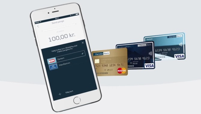 Nu kan MobilePay let skifte mellem flere betalingskort
