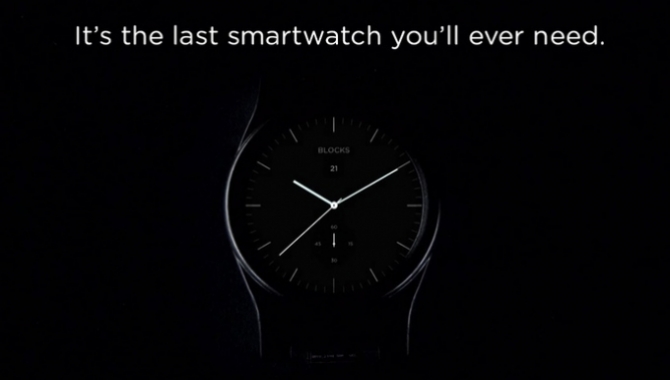 Blocks smartwatch indtager Kickstarter