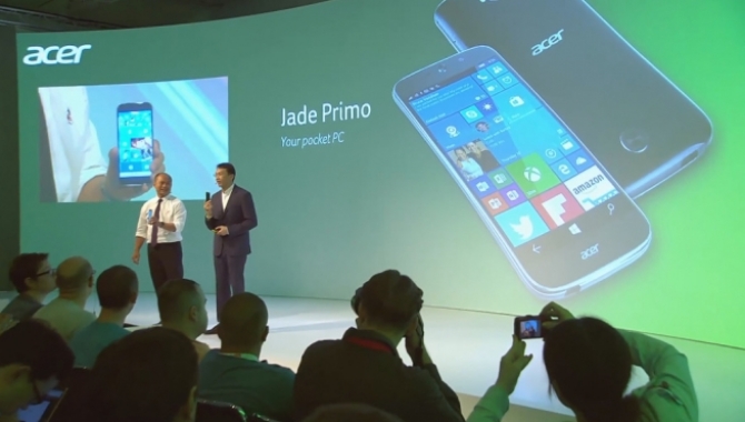 Acer Jade Primo – Ny Windows 10 topmobil