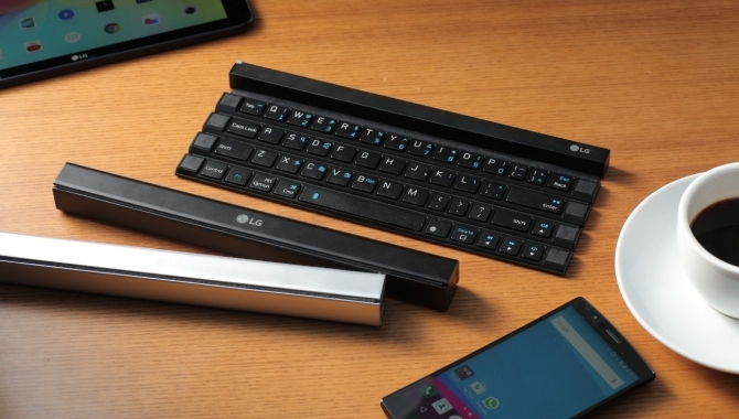 LG Rolly: et usædvanlig smart Bluetooth keyboard