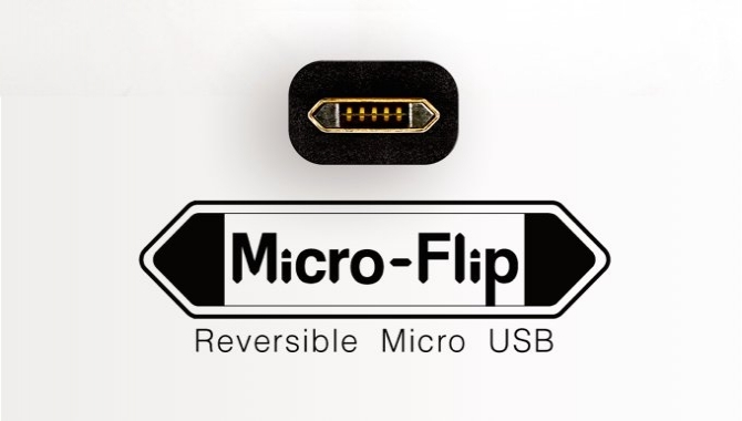 Smart vendbart Micro USB-kabel hitter på Kickstarter