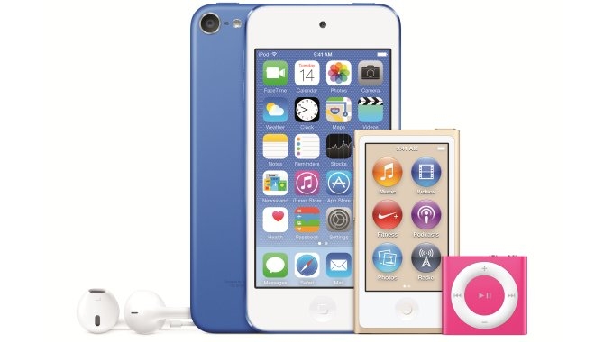 Apple udgiver nye iPod touch, nano og shuffle