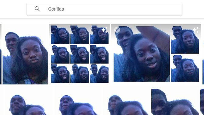 Googles Fotos-app genkender mørke personer som gorillaer