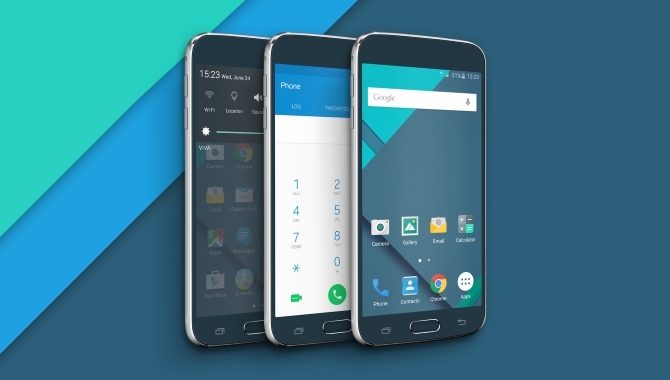 Googles Material Design-tema klar til Samsung Galaxy S6