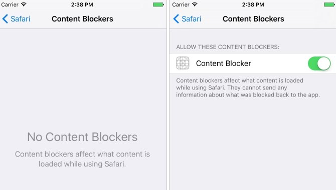 iOS 9 lader dig blokere reklamer og popups