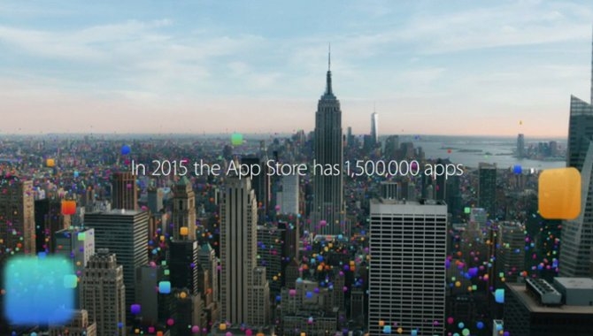 Apples App Store runder 1,5 mio. apps