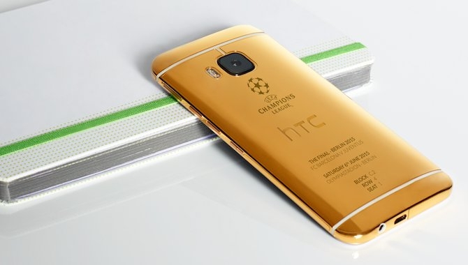 HTC afslører sjælden One M9 i 24 karat guld