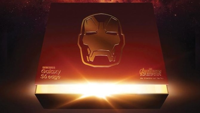 Samsung teaser for sin Iron Man-smartphone