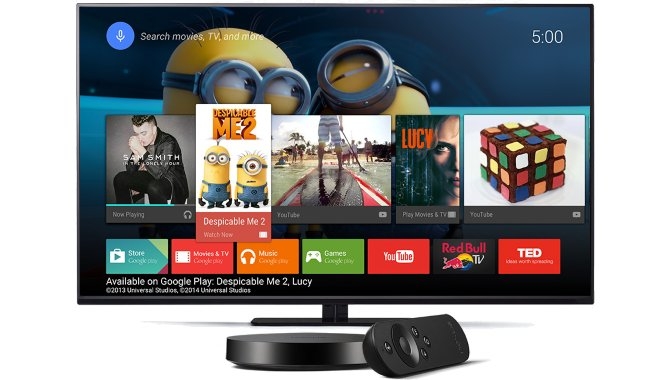 Tv-boksen Nexus Player til salg i den danske Google Store