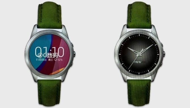 OPPO-smartwatch lækket på billeder