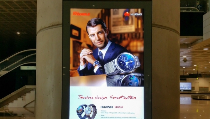 Huawei reklamerer for nyt Android Wear smartwatch