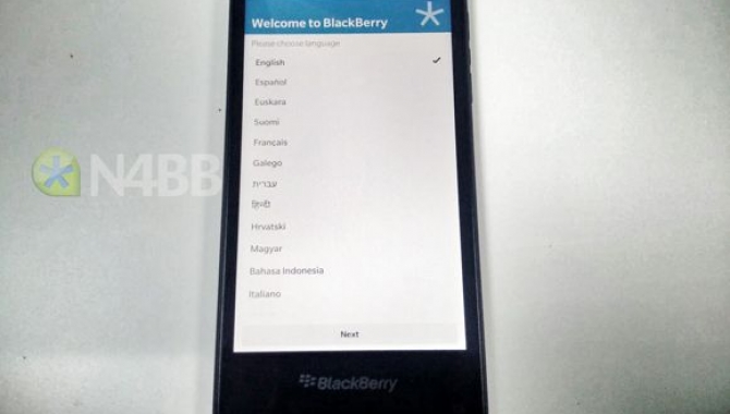 BlackBerry Rio vist i nye lækkede billeder