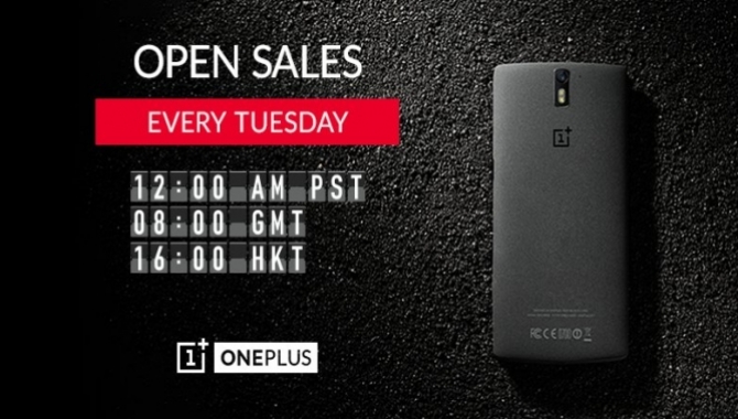 OnePlus One kan nu købes hver tirsdag