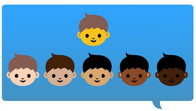 Emoji-ikoner med forskellige hudfarve måske på vej