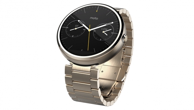 Moto 360 smartwatch:  ny farve og damestørrelse