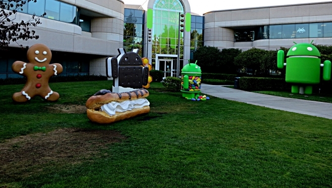 Android Lollipops statue er ankommet