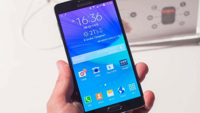 Samsung Galaxy Note 4 først til november