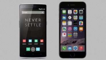 OnePlus med iPhone 6-drillerier