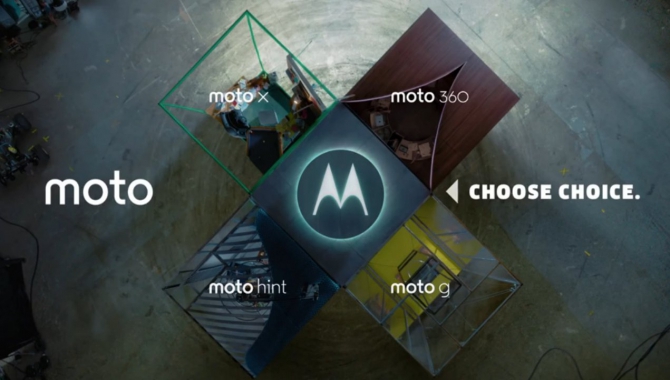 Motorolas nye lineup følges af en ekstra promo video