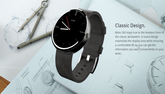 Moto 360 – smartwatch fra Motorola