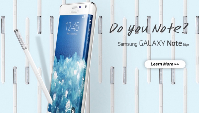 Samsung Galaxy Note Edge er ny phablet