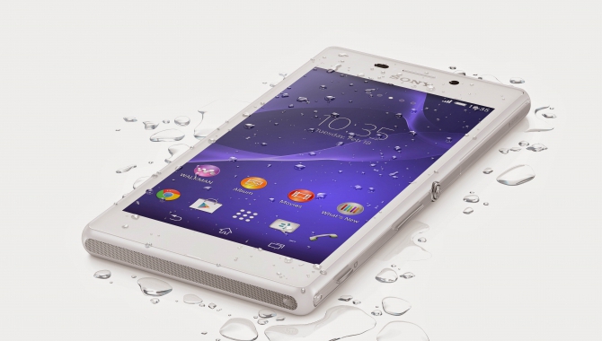 Sony Xperia M2 Aqua lanceret: stilfuld og vandtæt