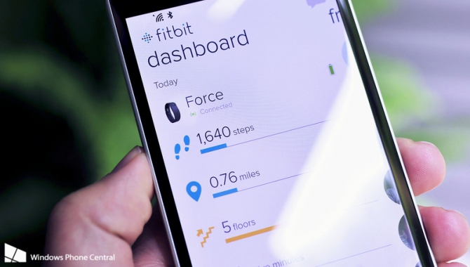 Fitbit klar til Windows Phone 8.1