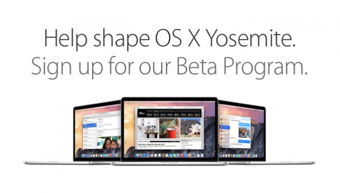 Apple klar til lade offentligheden afprøve OS X Yosemite