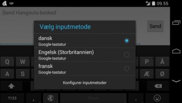 Sådan ændrer du tastatursprog på din Android-mobil [TIP]
